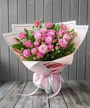 Букет Розовый кустик в Приближной