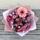 Букет цветов из: Розы, Герберы и Хризантемы в Приближной