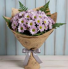 Букет цветов из:  Хризантемы в Приближной