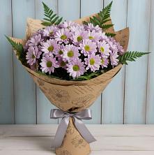 Букет цветов из:  Хризантемы в Приближной