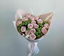 Букет цветов из:  Розы и Хризантемы в Приближной