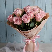 Букет цветов из:  Розы #REPLACE_PRED# Приближной