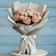 Букет цветов из:  Розы в Приближной