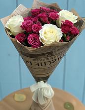 Букет цветов из:  Розы в Приближной