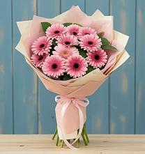 Букет цветов из:  Герберы в Приближной